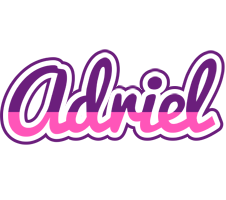 Adriel cheerful logo