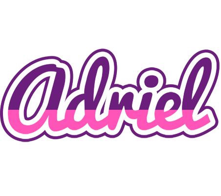 Adriel cheerful logo