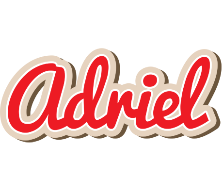 Adriel chocolate logo