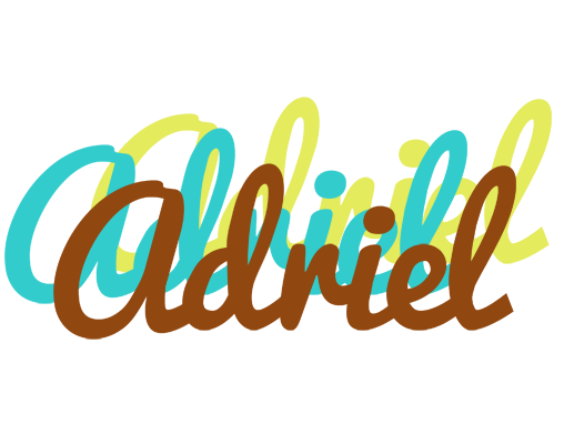 Adriel cupcake logo