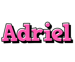 Adriel girlish logo