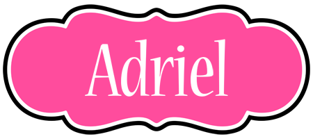 Adriel invitation logo