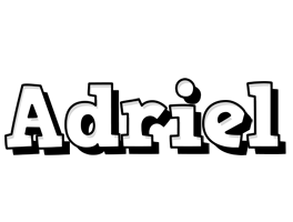 Adriel snowing logo