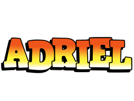 Adriel sunset logo