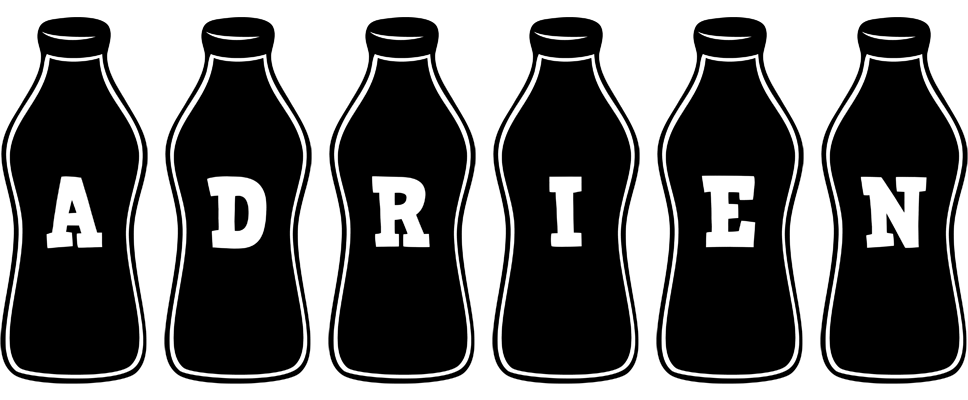 Adrien bottle logo