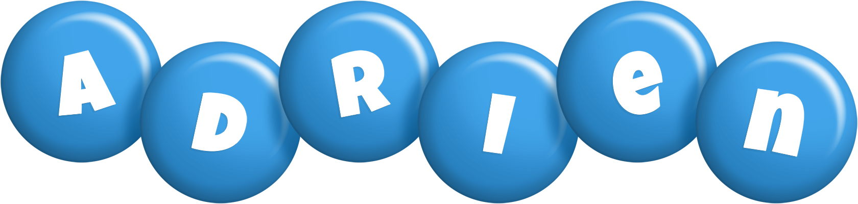 Adrien candy-blue logo