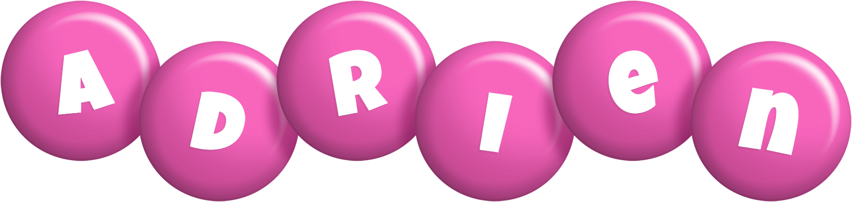Adrien candy-pink logo