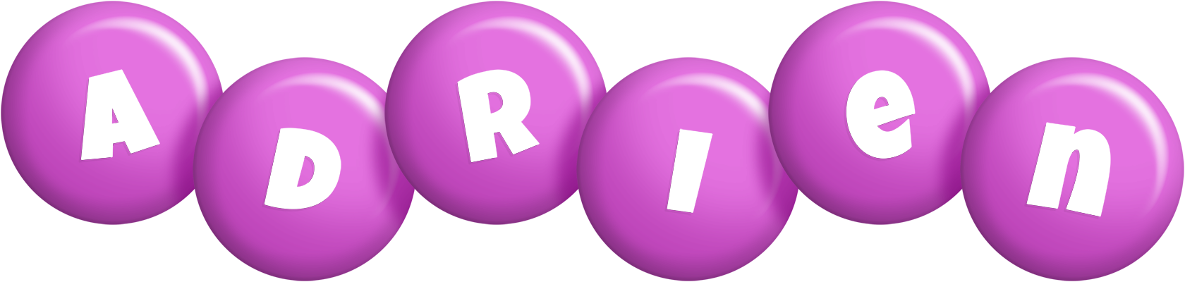Adrien candy-purple logo