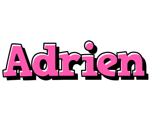 Adrien girlish logo