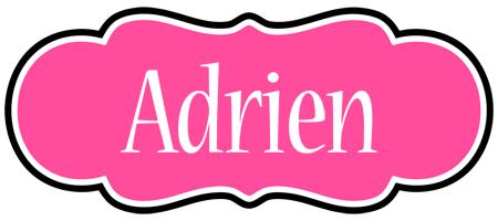 Adrien invitation logo