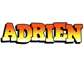 Adrien sunset logo