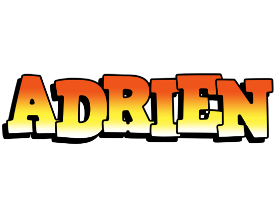 Adrien sunset logo