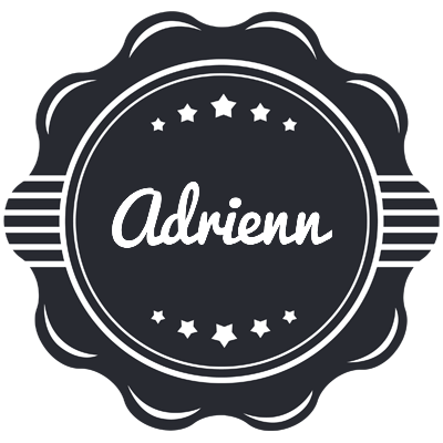 Adrienn badge logo