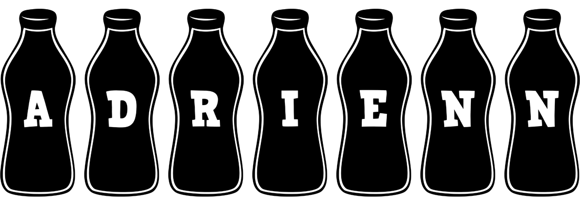 Adrienn bottle logo