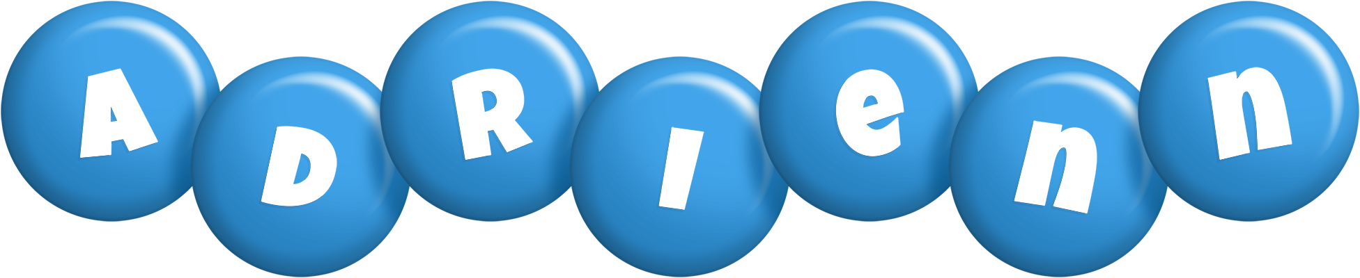 Adrienn candy-blue logo