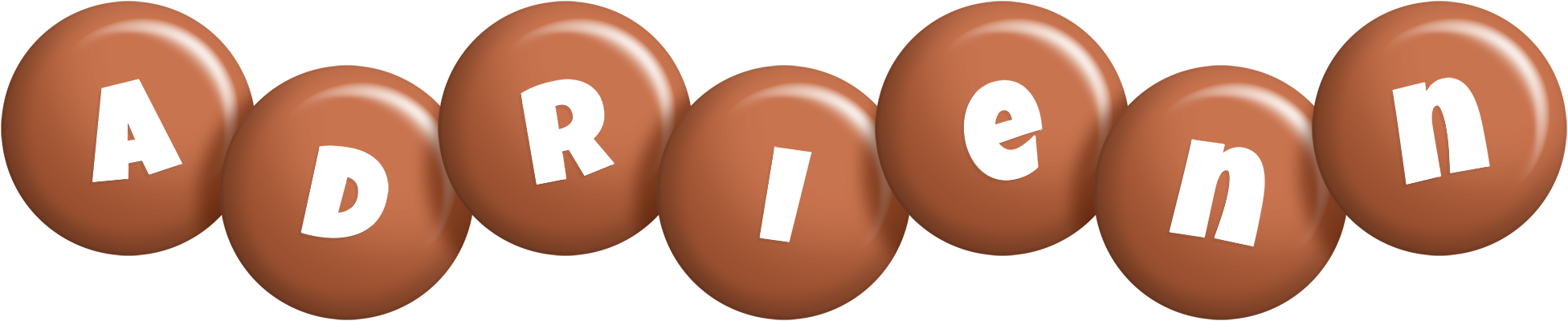 Adrienn candy-brown logo