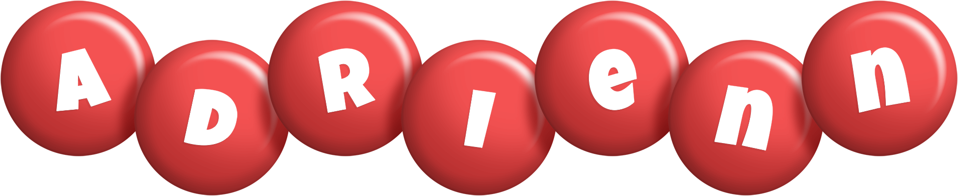 Adrienn candy-red logo