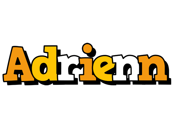 Adrienn cartoon logo