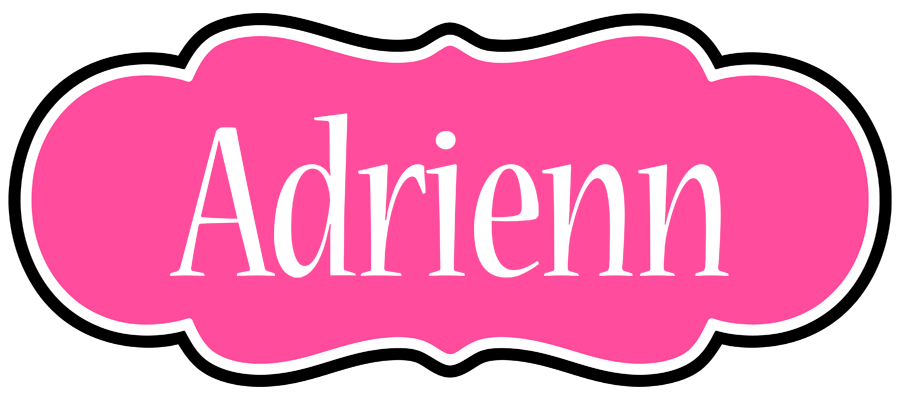 Adrienn invitation logo