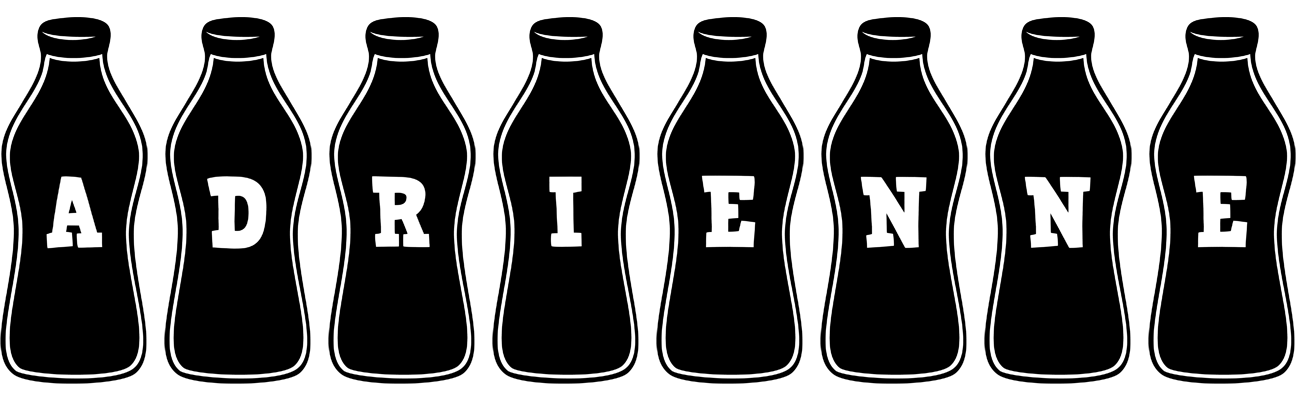 Adrienne bottle logo