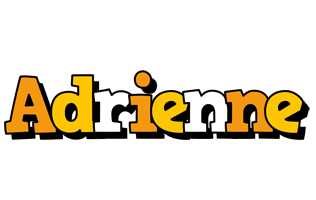Adrienne cartoon logo