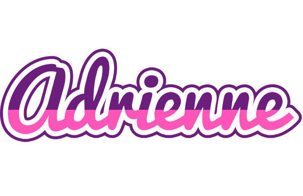 Adrienne cheerful logo