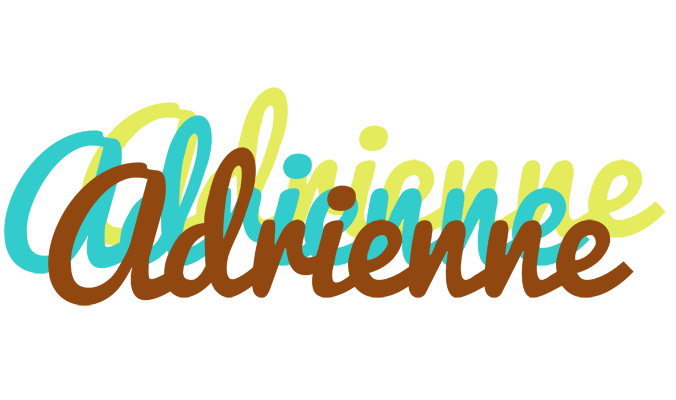 Adrienne cupcake logo