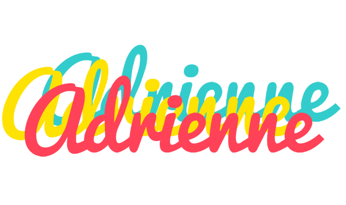 Adrienne disco logo