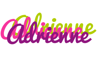 Adrienne flowers logo