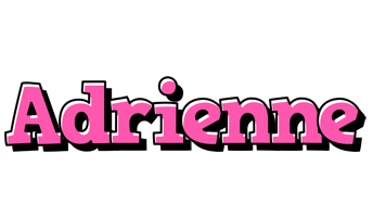 Adrienne girlish logo