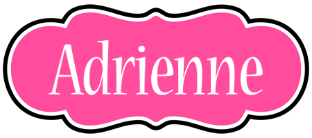 Adrienne invitation logo