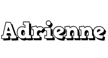 Adrienne snowing logo