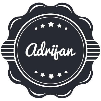 Adrijan badge logo
