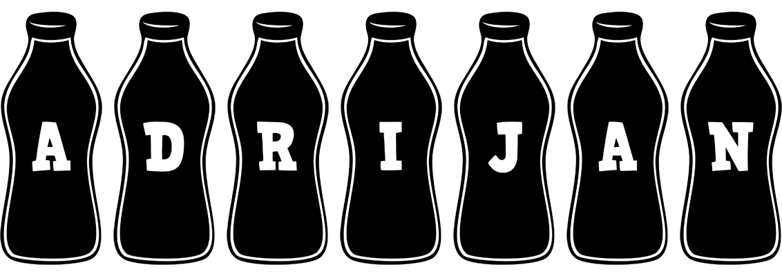 Adrijan bottle logo