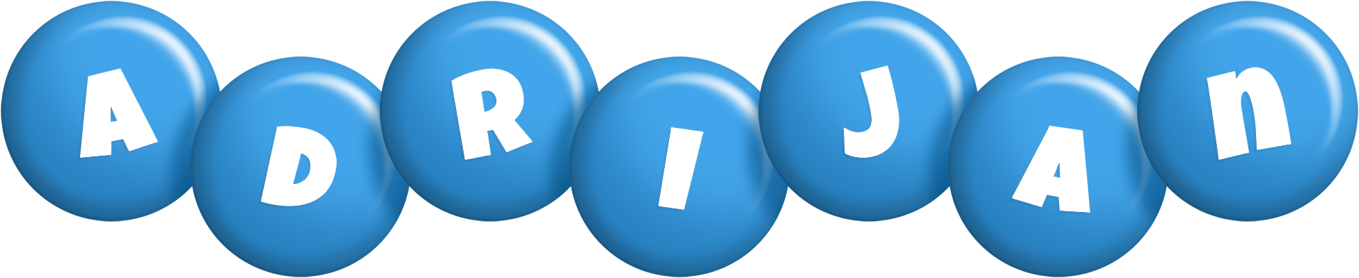 Adrijan candy-blue logo