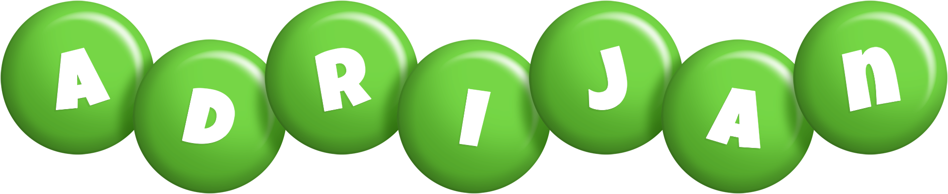 Adrijan candy-green logo