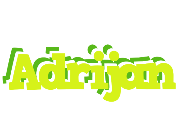 Adrijan citrus logo