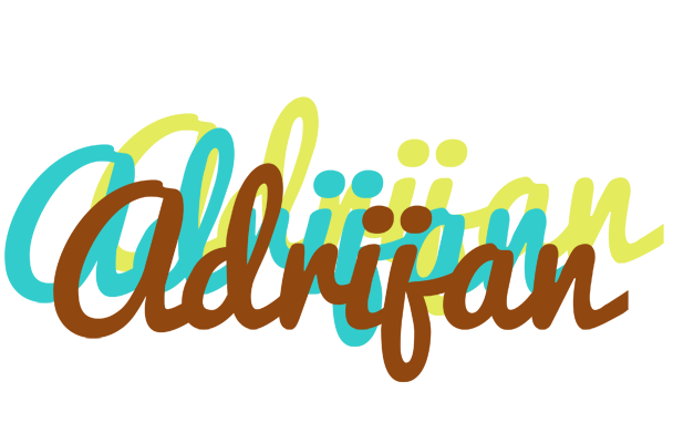 Adrijan cupcake logo