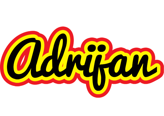 Adrijan flaming logo