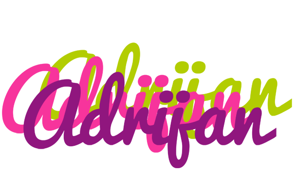 Adrijan flowers logo