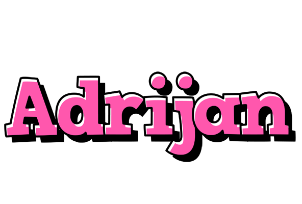 Adrijan girlish logo