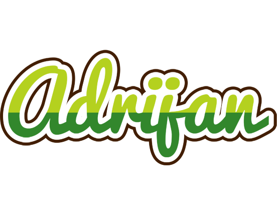 Adrijan golfing logo