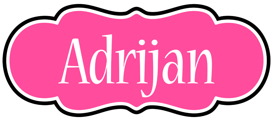 Adrijan invitation logo