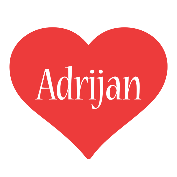 Adrijan love logo