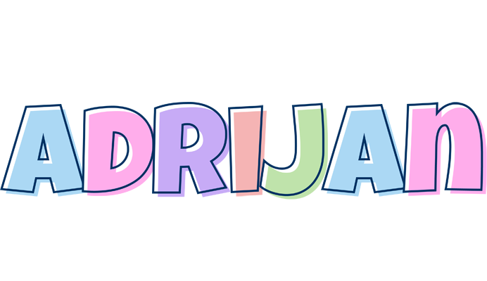 Adrijan pastel logo