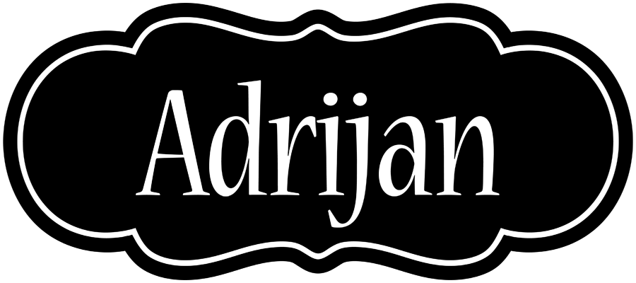 Adrijan welcome logo