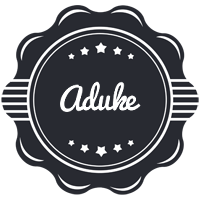 Aduke badge logo