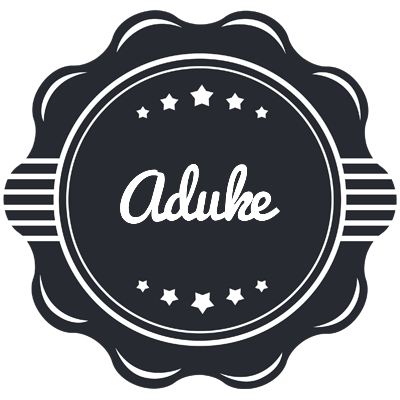 Aduke badge logo