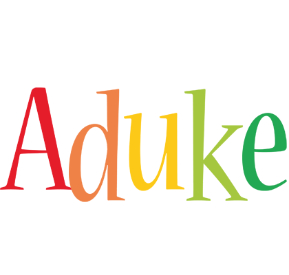 Aduke birthday logo