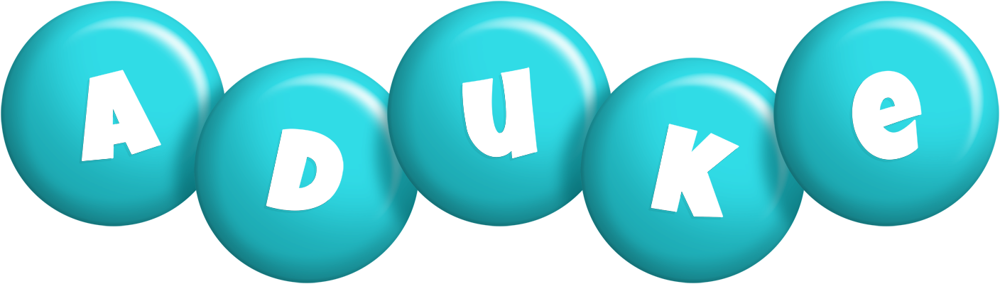 Aduke candy-azur logo